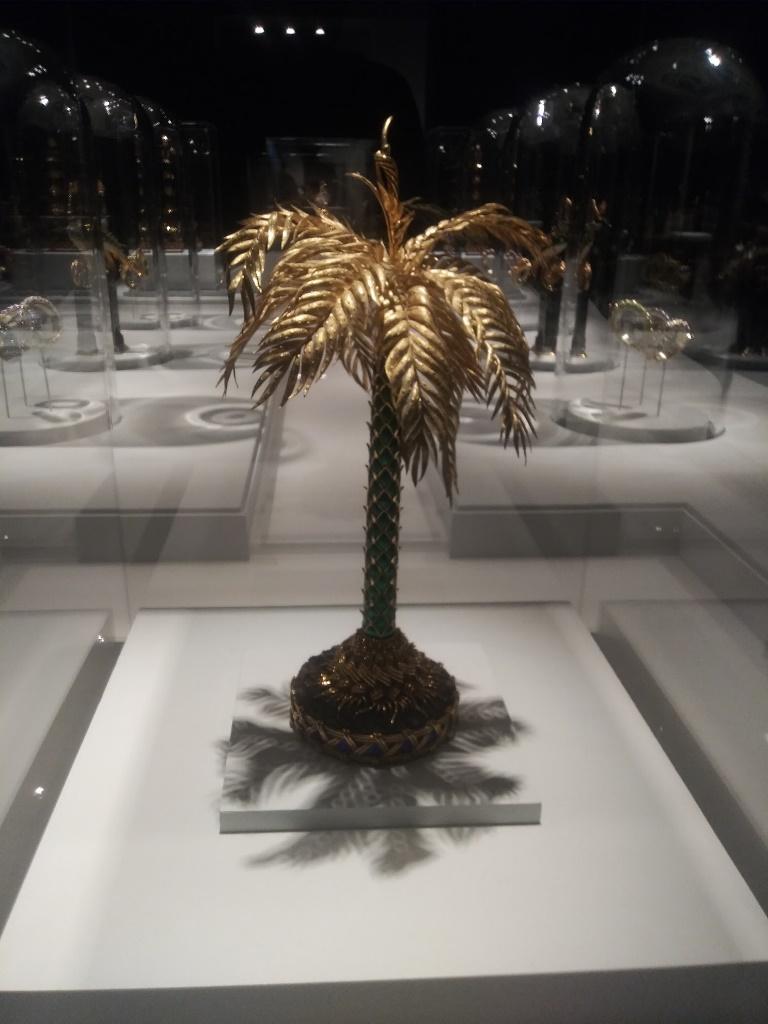 Tiffany Palm tree sculpture