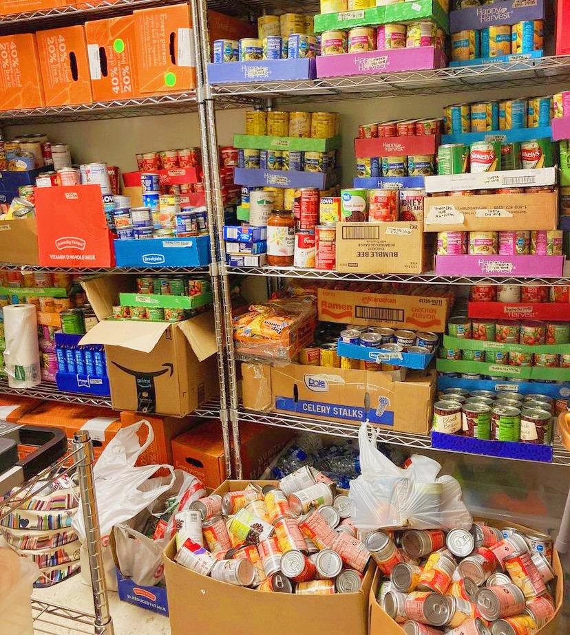 Food donations to VCU's Ram Pantry